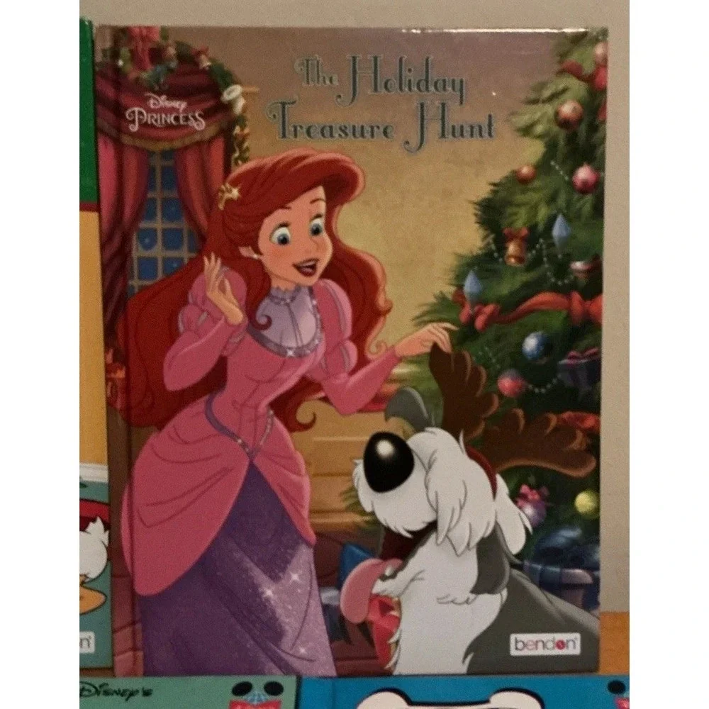 Lot Of 8 Disney‎ Hard Cover Books, Pinocchio, 102 Dalmatians, And More
